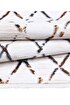 Picture of Koza Halı Maze Tile Earth Patterned Plush Carpet 7453 80 x 150
