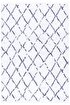 Picture of Koza Halı Maze Tile Anthracite Patterned Plush Carpet 7454 80 x 150