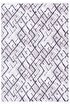 Picture of Koza Halı Maze Link Copper Patterned Plush Carpet 7455 80 x 150
