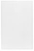 Picture of Koza Halı Maze Plain White Non-Slip Based Plush Carpet 19877 80 x 150