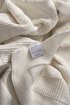 Picture of Koza Home Plaid Cream Double Blanket 200x220 15000 Double