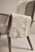 Picture of Koza Home Plaid Cream Single Blanket 160x220 15001 Single