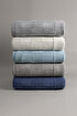 Picture of Koza Home Plaid Gray Double Blanket 200x220 15005 Double