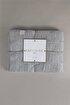 Picture of Koza Home Plaid Grey TV Blanket 130x170 15007 130 x 170