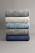 Picture of Koza Home Plaid Indigo Double Blanket 200x220 15015 Double
