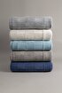 Picture of Koza Home Plaid Indigo TV Blanket 130x170 15017 130 x 170