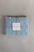 Picture of Koza Home Plaid Blue Single Blanket 160x220 15021 Single