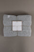 Picture of Koza Home Trenza Gray Double Blanket 200x220 15030 Double