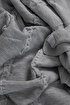 Picture of Koza Home Trenza Gray Double Blanket 200x220 15030 Double