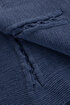 Picture of Koza Home Trenza Indigo Single Blanket 160x220 15041 Single