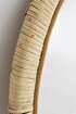 Koza Home Meander El Yapımı Rattan Yuvarlak Dekoratif Ayna 80cm 8905 80 resmi