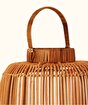 Koza Home Meander El Yapımı Dekoratif Rattan Mumluk 28x50x70 8937 28 x 50 resmi