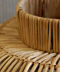 Koza Home Meander El Yapımı Dekoratif Rattan Mumluk 28x30x38 8940 28 x 30 resmi
