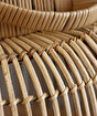 Koza Home Meander El Yapımı Dekoratif Rattan Mumluk 28x30x38 8940 28 x 30 resmi