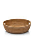 Koza Home Meander El Yapımı Rattan Kulplu Dekoratif Düzenleyici 32cm 8976 32 resmi