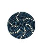Koza Home Meander Dekoratif Lacivert Desenli Bambu Duvar Tabağı 30cm 8995 30 resmi