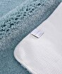 Koza Home Mino Kaydırmaz Taban Turkuaz 2'li Banyo Paspası 60 x 100 - 50 x 60 60 x 100. ürün görseli