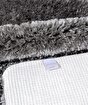 Koza Home Douro Shaggy 2'li Banyo Paspası Füme Kaydırmaz Taban 60 x 100 - 50 x 60 60 x 100. ürün görseli