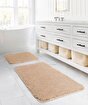 Koza Home Segura Peluş Bej Kaydırmaz Taban 2'li Banyo Paspası 60 x 100 - 50 x 60 60 x 100. ürün görseli