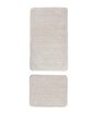 Koza Home Segura Peluş Krem Kaydırmaz Taban 2'li Banyo Paspası 60 x 100 - 50 x 60 60 x 100. ürün görseli