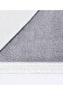 Picture of Koza Halı Maze Plain Gray Non-Slip Based Plush Carpet 19876 50 x 80