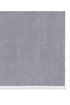 Picture of Koza Halı Maze Plain Gray Non-Slip Based Plush Carpet 19876 50 x 80