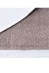 Picture of Koza Halı Maze Plain Coffee Non-Slip Based Plush Carpet 19875 50 x 80