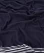 Picture of Koza Home Limira Set of 2 Navy Blue Cotton 1 Bathrobe L-XL 1 Dowry Towel 50x90 2236 L-XL