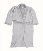 Picture of Koza Home Limira 2 Piece Set Gray Cotton 1 Bathrobe L-XL 1 Dowry Towel 50x90 2237 L-XL