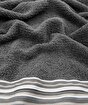 Picture of Koza Home Limira Set of 4 Anthracite Cotton 2 Bathrobes (1 SM)-(1 L-XL) 2 Dowry Towels 50x90 2239 SML-XL