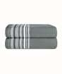 Picture of Koza Home Limira 2-Pack Green Face Dowry Towel 50x90 2245 50 x 90