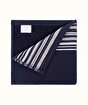 Picture of Koza Home Limira 2-Pack Navy Blue Face Dowry Towel 50x90 2246 50 x 90