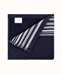 Picture of Koza Home Limira 2-Piece Navy Blue Dowry Towel Set 50x90-90x150 2261 50 x 90 - 90 x 150