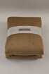 Picture of Koza Home Elite Mustard Velvet Double Bedspread 230x250 2 Pillow 50x70 5022 230 x 250