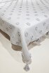 Picture of Koza Home Wanda Gray Double Edge Tasseled Blanket 220x240 5025 220 x 240