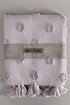 Picture of Koza Home Wanda Lilac Double Edge Tasseled Blanket 220x240 5025 220 x 240