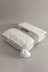Picture of Koza Home Stella Cream Double Bedspread with Diamond Pattern 230x250 2 Pillow 50x70 5028 230 x 250