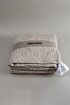 Picture of Koza Home Stella Beige Double Bedspread with Diamond Pattern 230x250 2 Pillow 50x70 5029 230 x 250