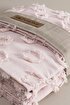 Picture of Koza Home Sitra Powder Double Tassel Bedspread 230x250 2 Pillow 50x70 5032 230 x 250