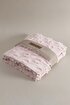 Picture of Koza Home Sitra Powder Double Tassel Bedspread 230x250 2 Pillow 50x70 5032 230 x 250