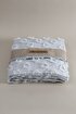 Picture of Koza Home Sitra Gray Double Tasseled Bedspread 230x250 2 Pillow 50x70 5033 230 x 250