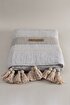 Picture of Koza Home Assos Beige Stone Wash Double Bedspread 230x250 5036 230 x 250