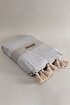 Picture of Koza Home Assos Beige Stone Wash Double Bedspread 230x250 5036 230 x 250