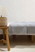 Picture of Koza Home Assos Gray Stone Wash Double Bedspread 230x250 5037 230 x 250
