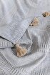 Picture of Koza Home Assos Gray Stone Wash Double Bedspread 230x250 5037 230 x 250