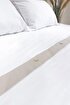 Picture of Koza Home Dave Gray Mother of Pearl Buttoned Double Duvet Cover Set 200x220 4 Pillows 5042 200 x 220