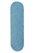 Picture of Koza Home Cesta Handmade Knitted Turquoise Runner 37x136 4001 37 x 136