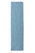 Picture of Koza Home Cesta Handmade Knitted Turquoise Cornered Runner 37x136 4004 37 x 136