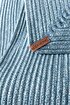 Picture of Koza Home Cesta Handmade Knitted Turquoise Cornered Runner 37x136 4004 37 x 136