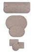 Picture of Koza Home Cesta Handmade Knitted Natural Runner 37x136 4008 37 x 136